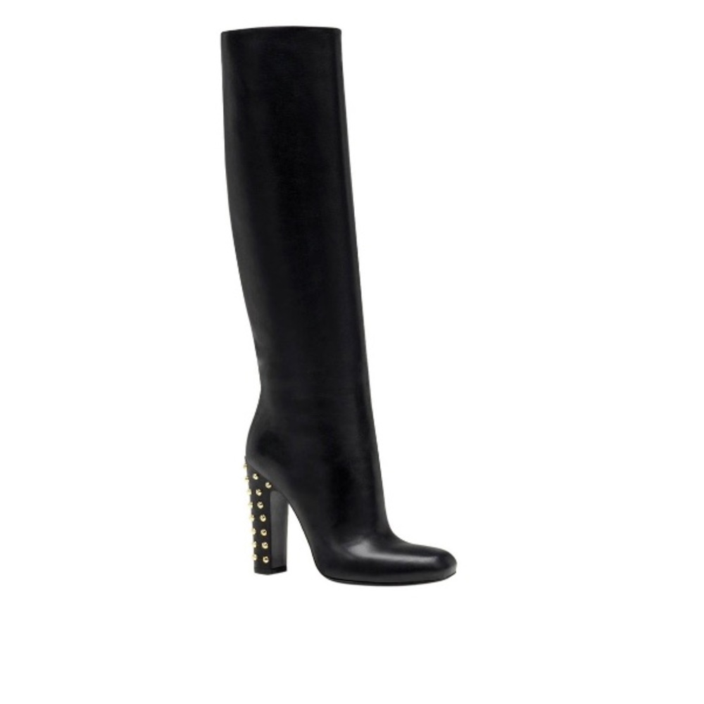 Gucci Jacquilen Studded tall boots